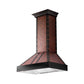 ZLINE 30" Designer Series Hand-Hammered Copper Oil-Rubbed Bronze Wall Mount Range Hood