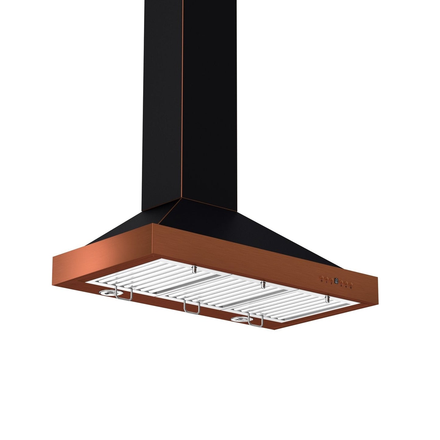 ZLINE 30" Designer Series Oil-Rubbed Bronze Wall Mount Range Hood With Copper Accents