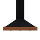 ZLINE 30" Designer Series Oil-Rubbed Bronze Wall Mount Range Hood With Copper Accents