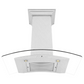 ZLINE 30" DuraSnow Stainless Steel and Glass Wall Mount Range Hood