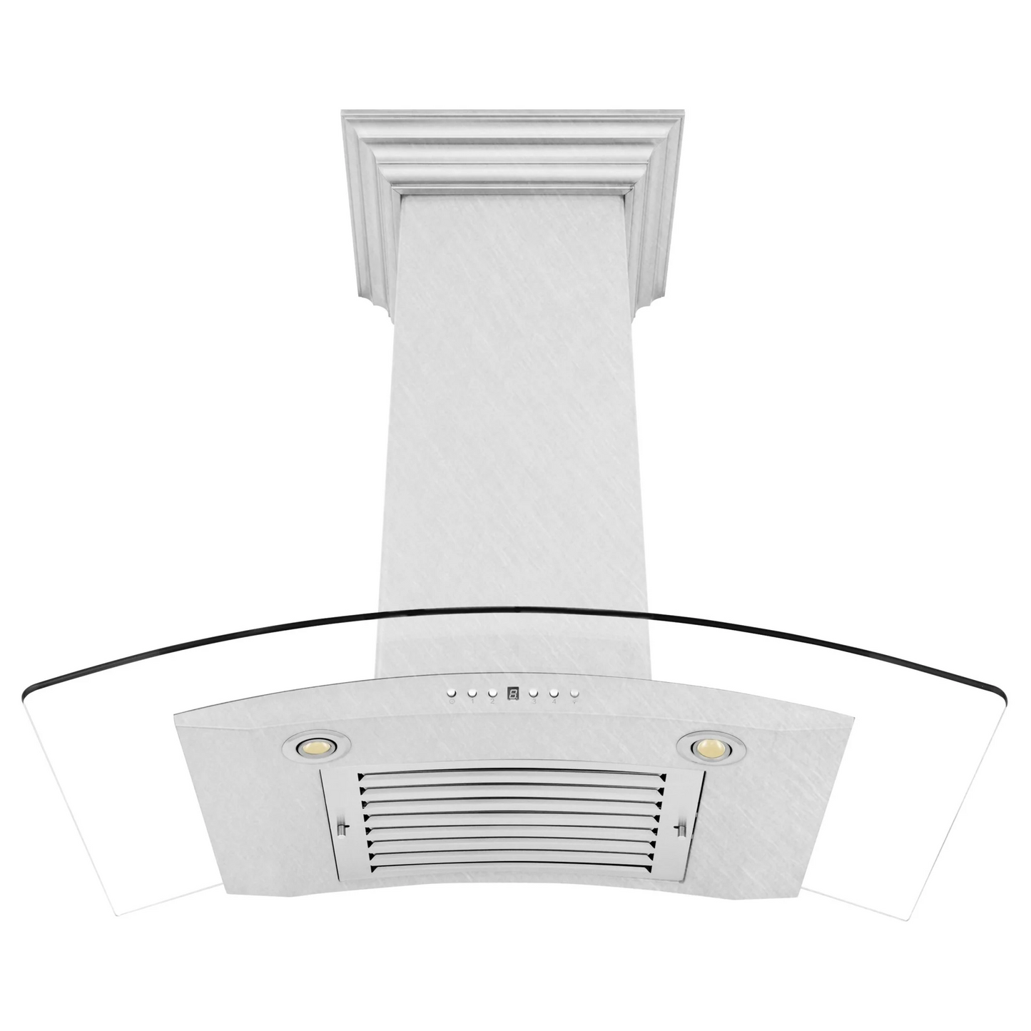 ZLINE 30" DuraSnow Stainless Steel and Glass Wall Mount Range Hood