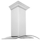 ZLINE 30" DuraSnow Stainless Steel and Glass Wall Mount Range Hood