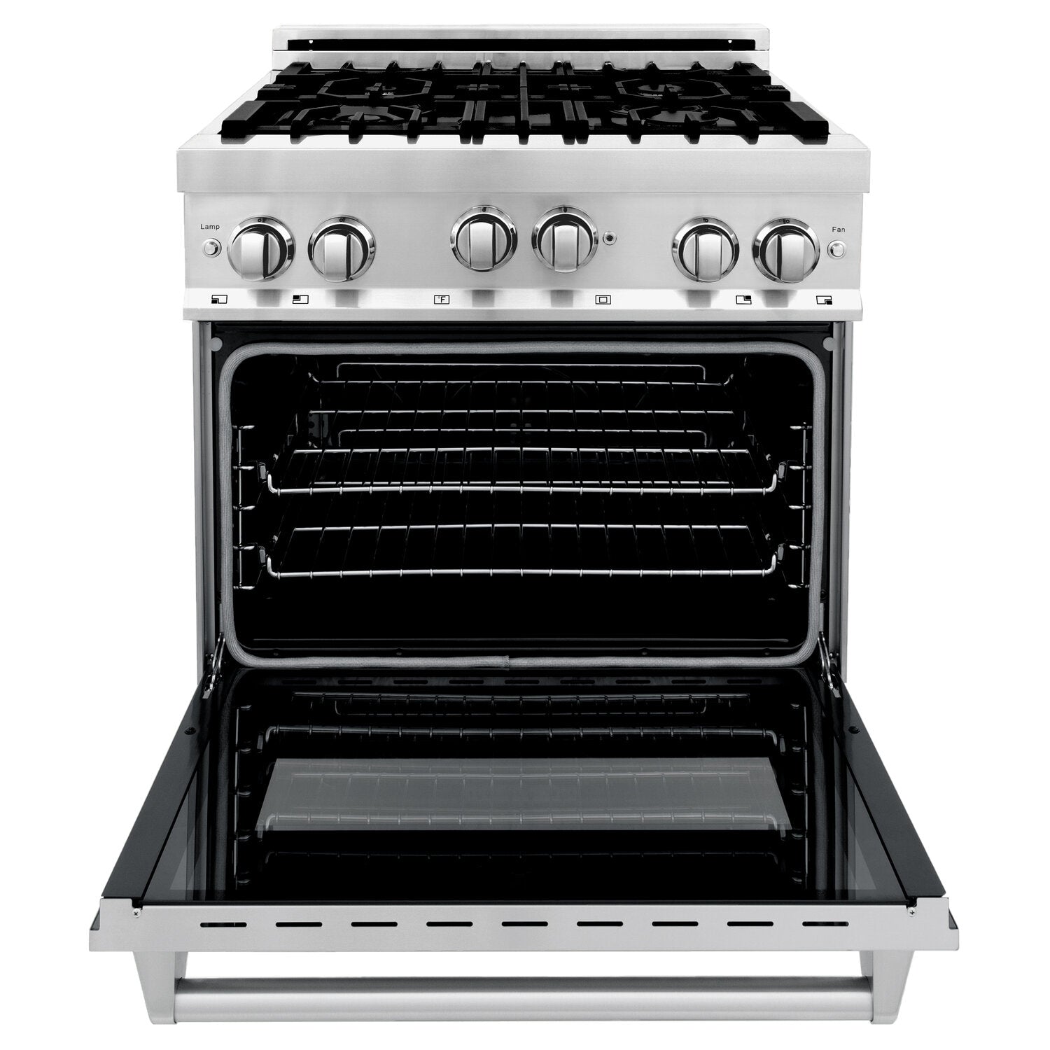 ZLINE 30" Professional 4.0 cu. ft. 4 Gas on Gas Range in Stainless Steel