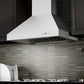 ZLINE 30" Professional Stainless Steel Convertible Vent Wall Mount Range Hood With Crown Molding