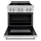 ZLINE 30" Stainless Steel 4 Element Induction Range With 4 cu. ft. Electric Oven