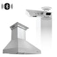 ZLINE 30" Stainless Steel Ducted Vent Wall Mount Range Hood With CrownSound Bluetooth Speakers