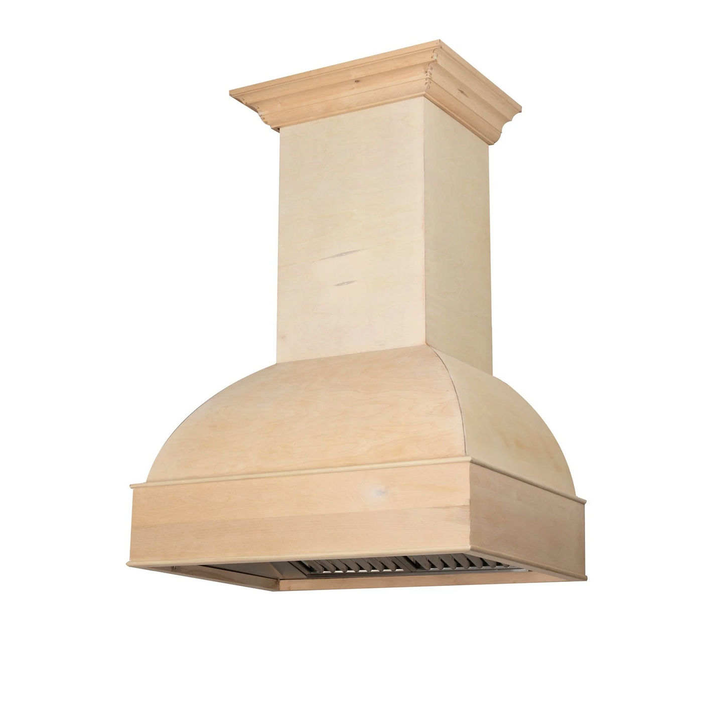 ZLINE 30" Unfinished Wooden Wall Mount Range Hood With Remote Blower