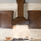ZLINE 30" Wooden Wall Mount Range Hood in Walnut and Hamilton - Includes Motor