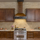 ZLINE 36" Antigua and Walnut Wooden Wall Mount Range Hood With Motor