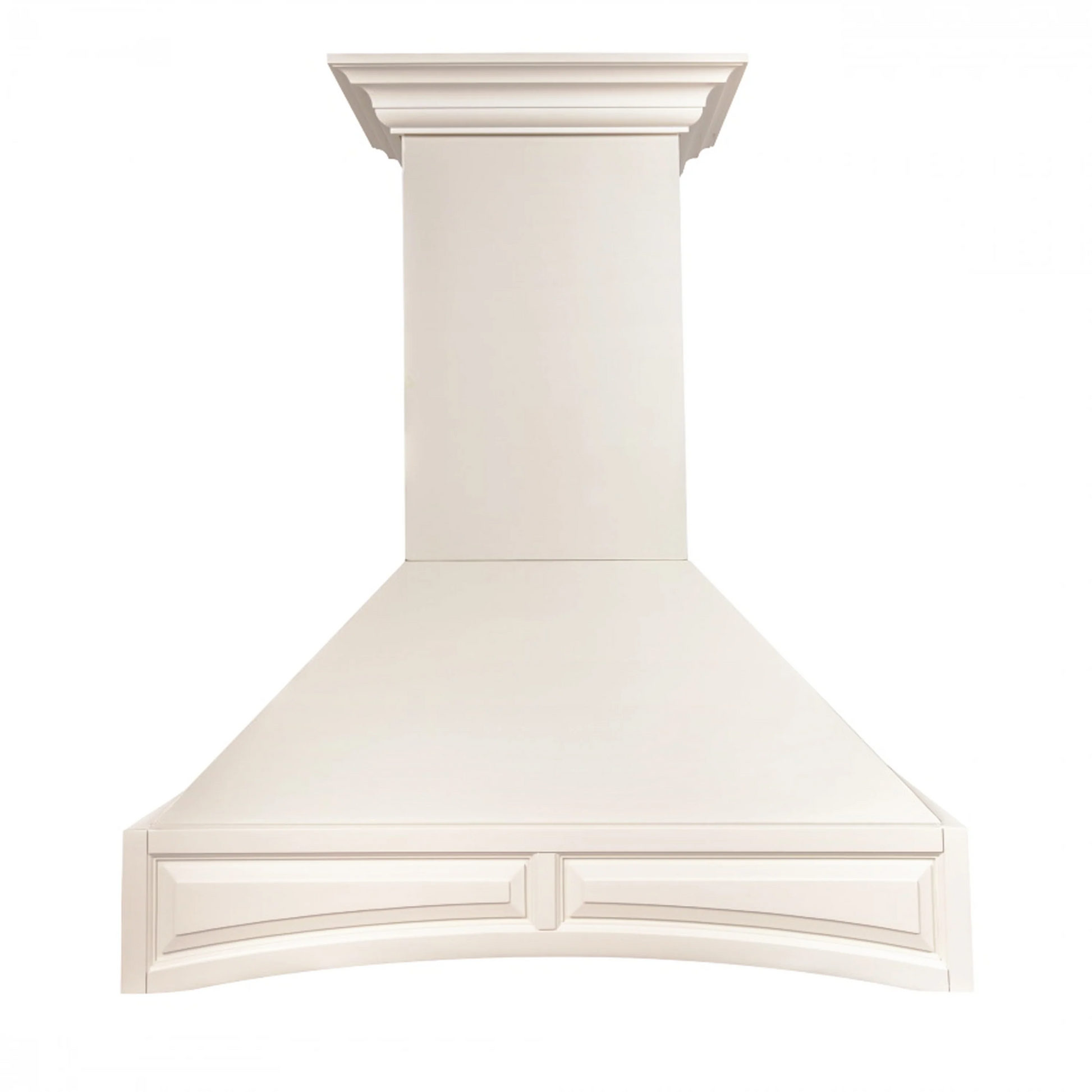 ZLINE 36" White Wooden Wall Mount Range Hood - Includes Motor