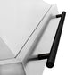 ZLINE 48" Autograph Edition DuraSnow Stainless Steel Range Hood With DuraSnow Stainless Steel Shell and Matte Black Handle