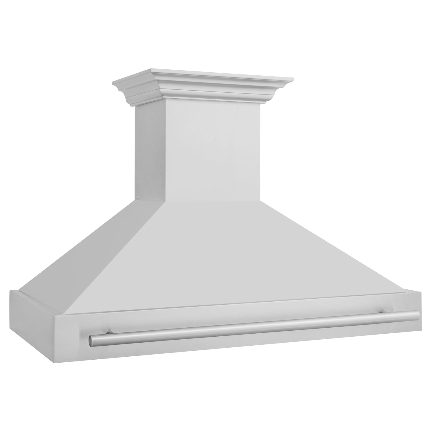 ZLINE 48" Stainless Steel Range Hood With Stainless Steel Handle