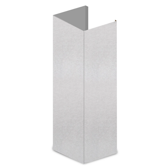 ZLINE 61" DuraSnow Stainless Steel Chimney Extension for Ceilings up to 12.5 ft. (8KF2S-E)