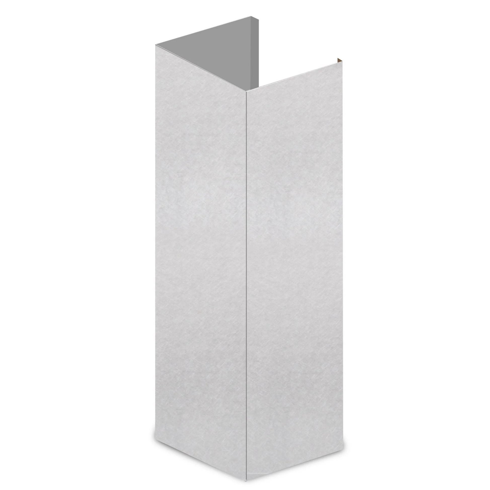 ZLINE 61" DuraSnow Stainless Steel Chimney Extension for Ceilings up to 12.5 ft. (8KL3S-E)