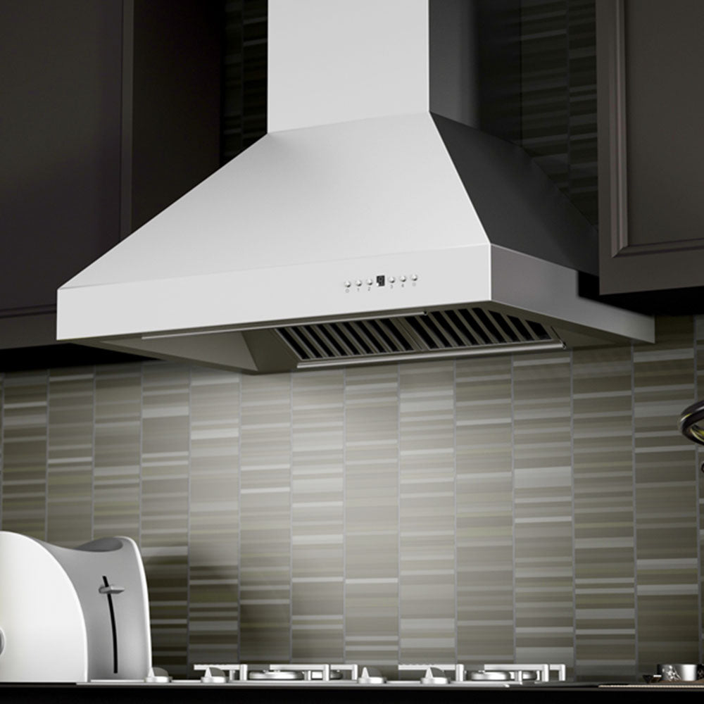 ZLINE 697 60" Stainless Steel Convertible Vent Wall Mount Range Hood