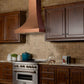 ZLINE 8632H 30" Designer Series Hand-Hammered Copper Wall Range Hood