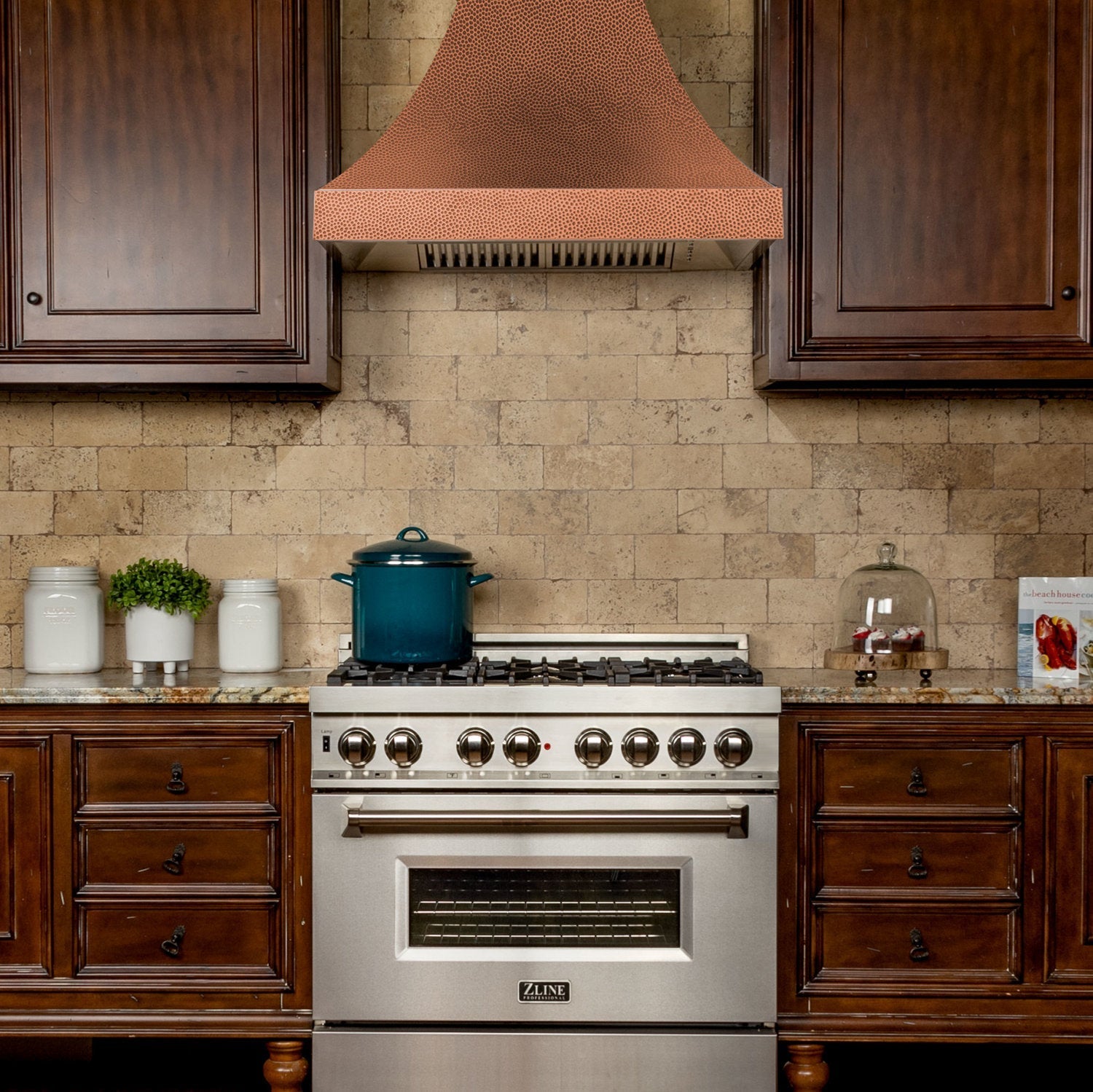 ZLINE 8632H 30" Designer Series Hand-Hammered Copper Wall Range Hood