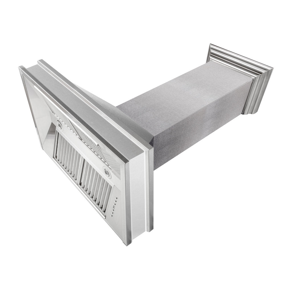 ZLINE 8656 30" Designer Series DuraSnow Stainless Steel Wall Mount Range Hood