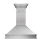 ZLINE 8656 36" Designer Series DuraSnow Stainless Steel Wall Mount Range Hood