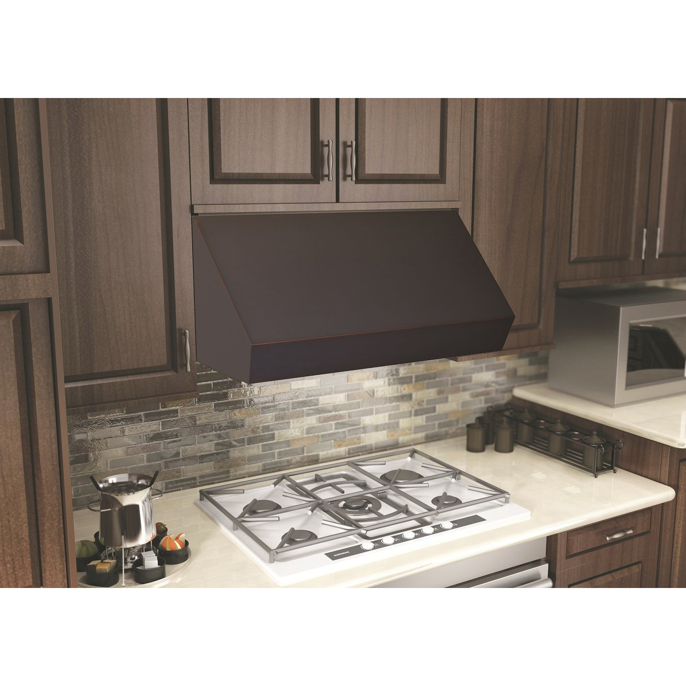 ZLINE 8685B 36" Designer Series Oil-Rubbed Bronze Under Cabinet Range Hood