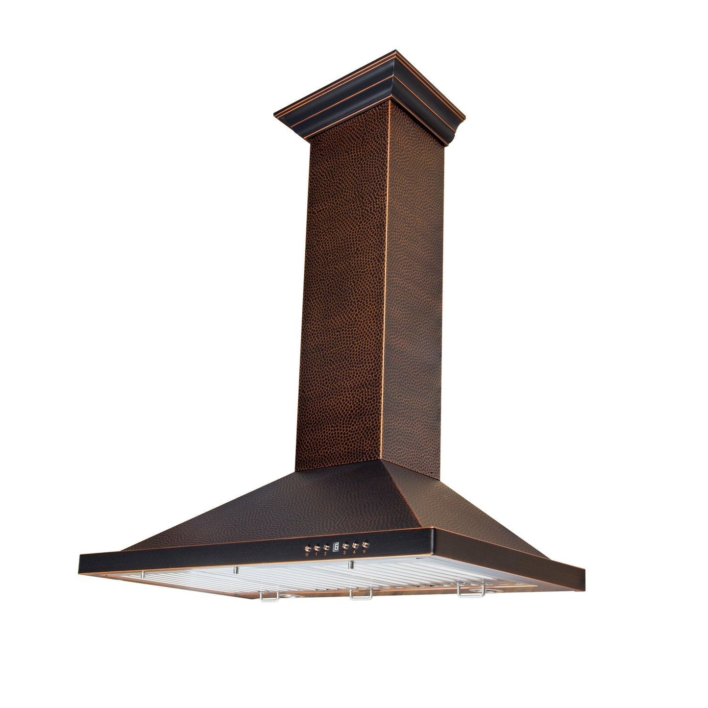 ZLINE 8KBH 36" Designer Series Hand-Hammered Copper Wall Mount Range Hood