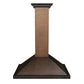 ZLINE 8KBH 36" Designer Series Hand-Hammered Copper Wall Mount Range Hood