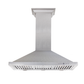 ZLINE 8KBS 30" Designer Series DuraSnow Stainless Steel Wall Mount Range Hood