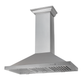 ZLINE 8KBS 48" Designer Series DuraSnow Stainless Steel Wall Mount Range Hood