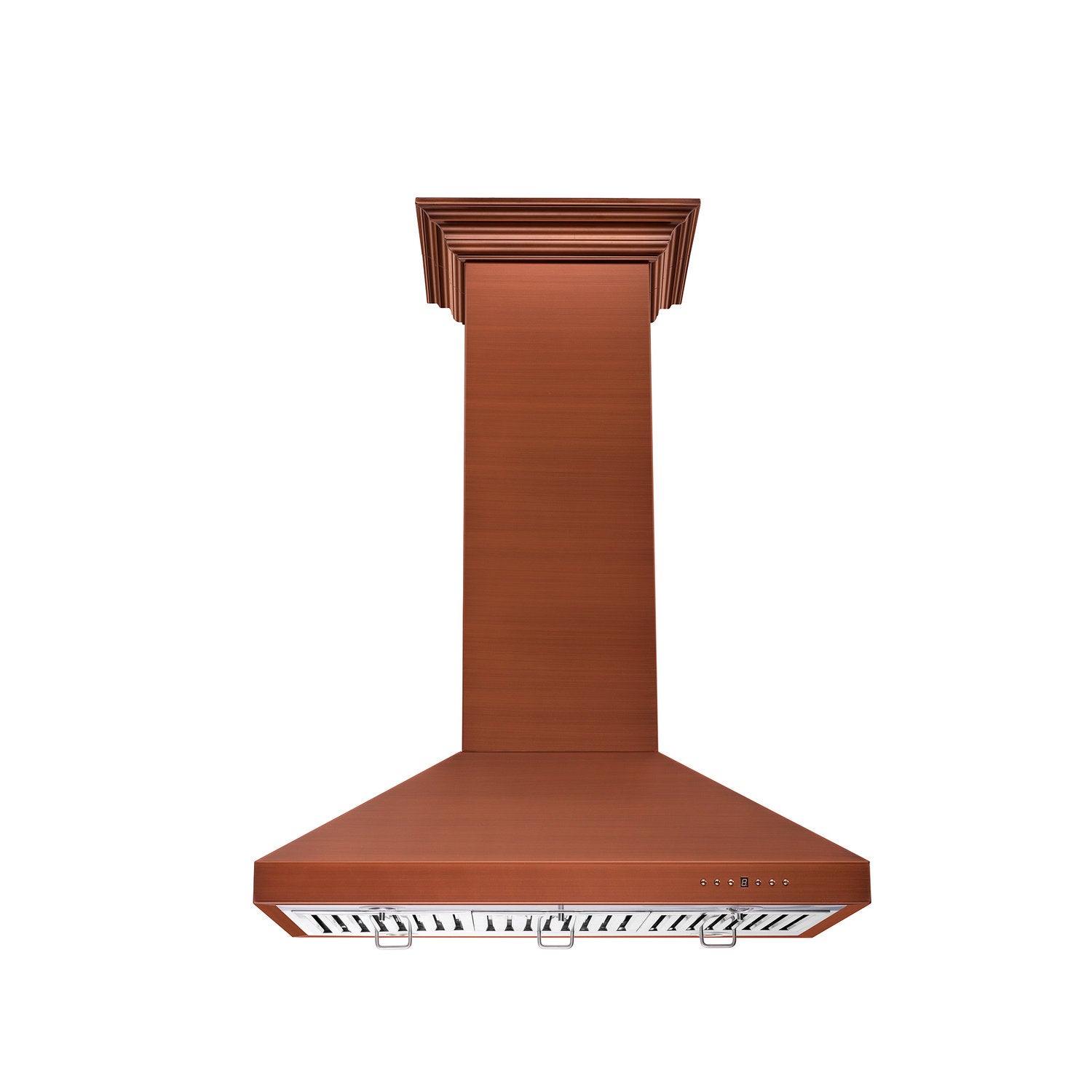 ZLINE 8KL3iC 36" Designer Series Copper Island Mount Range Hood