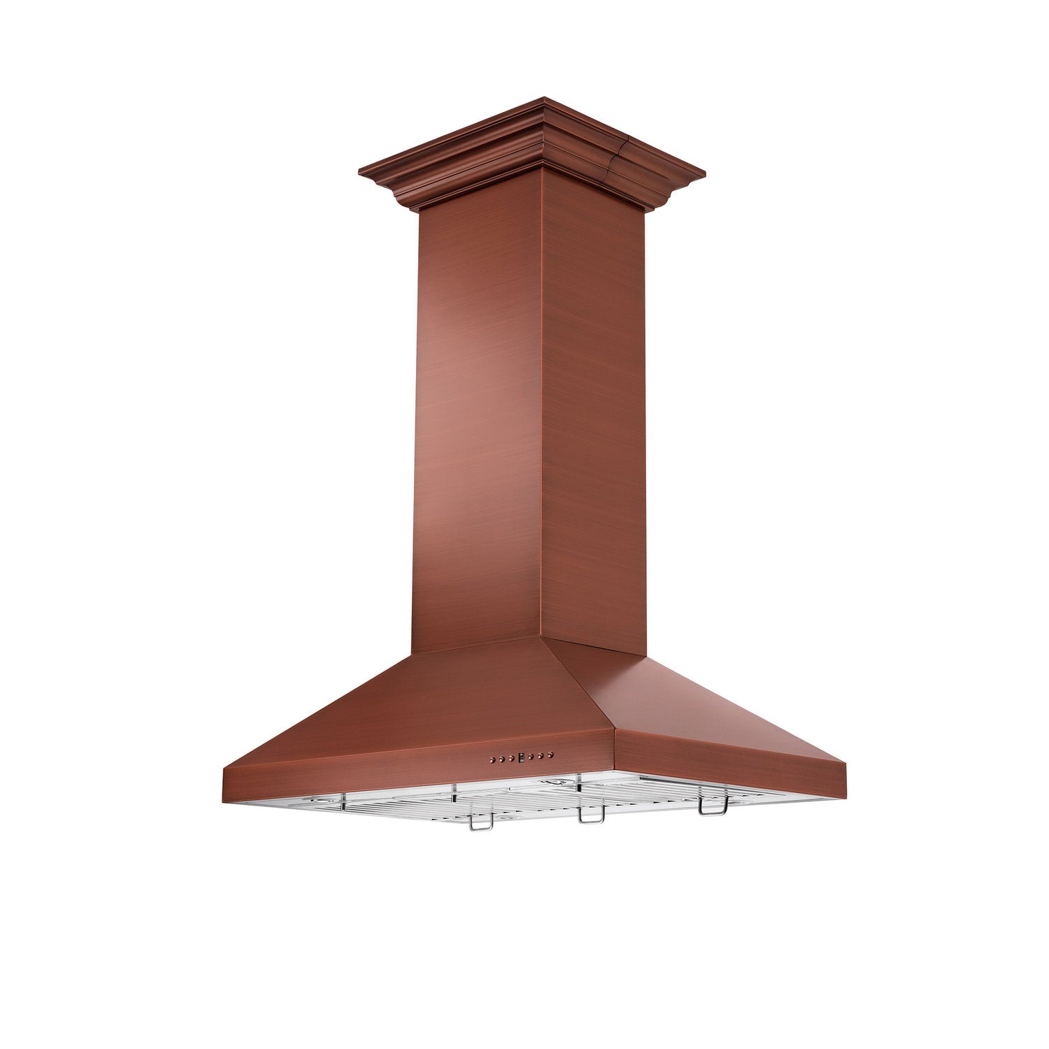 ZLINE 8KL3iC 36" Designer Series Copper Island Mount Range Hood