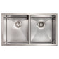 ZLINE Anton 33" DuraSnow Stainless Steel Undermount Double Bowl Sink