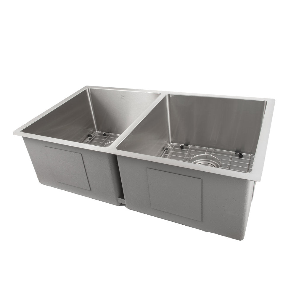 ZLINE Anton 33" Stainless Steel Undermount Double Bowl Sink