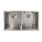 ZLINE Anton 33" Stainless Steel Undermount Double Bowl Sink