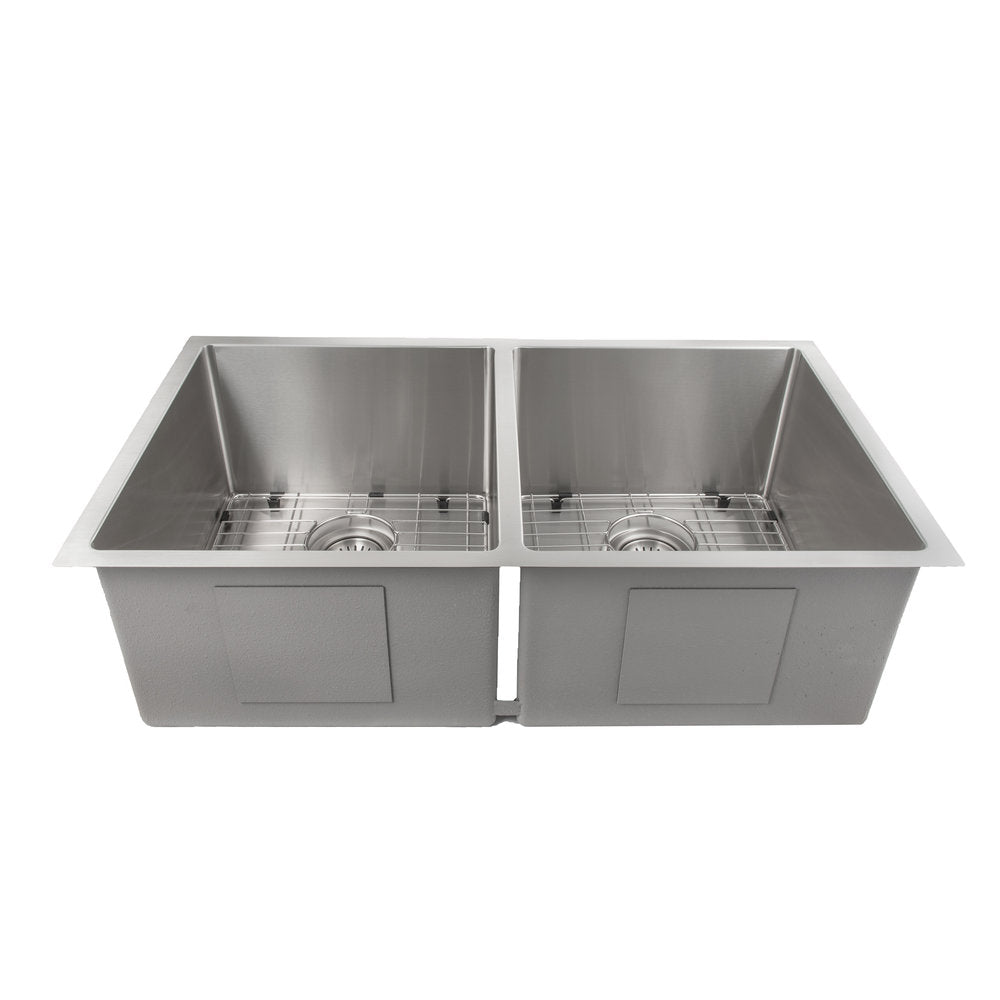 ZLINE Anton 33" Stainless Steel Undermount Double Bowl Sink