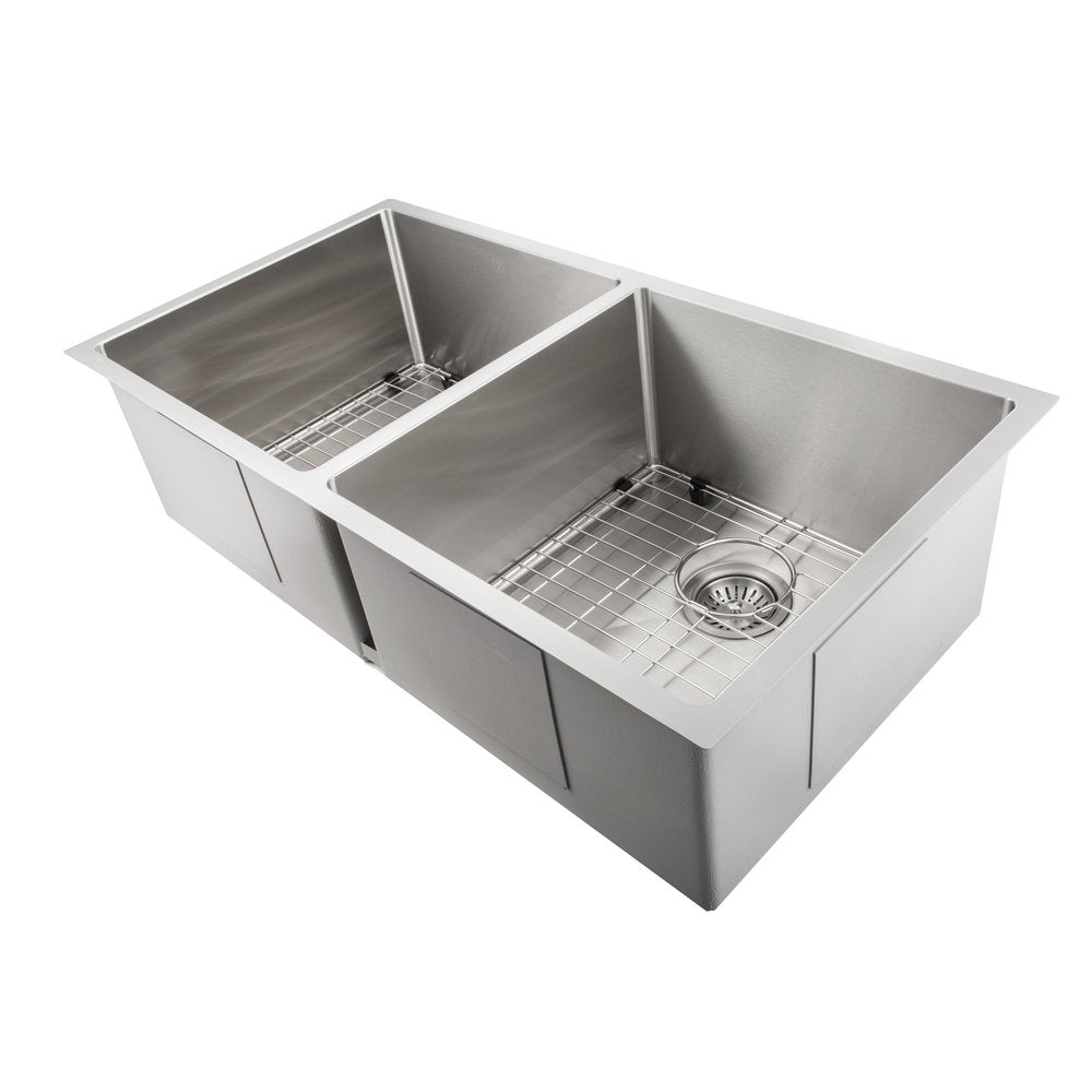 ZLINE Anton 36" Stainless Steel Undermount Double Bowl Sink