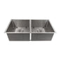 ZLINE Anton 36" Stainless Steel Undermount Double Bowl Sink