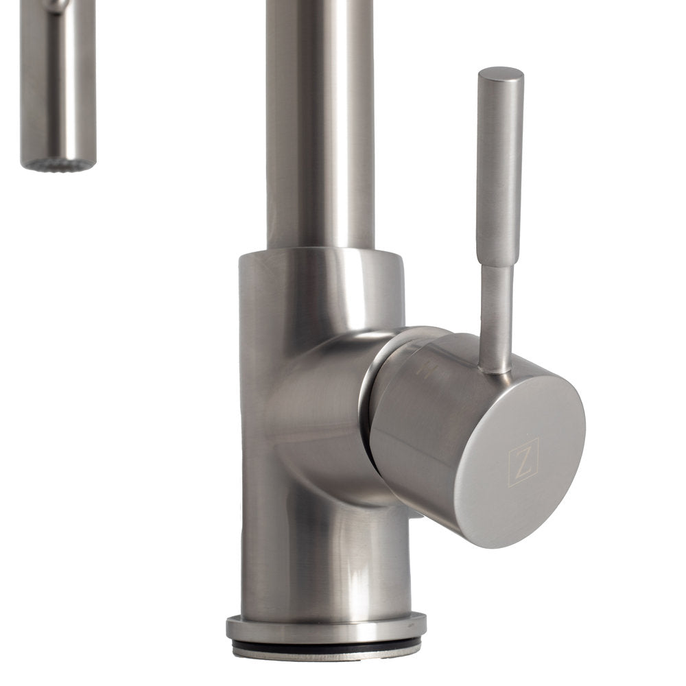 ZLINE Arthur Brushed Nickel Kitchen Faucet