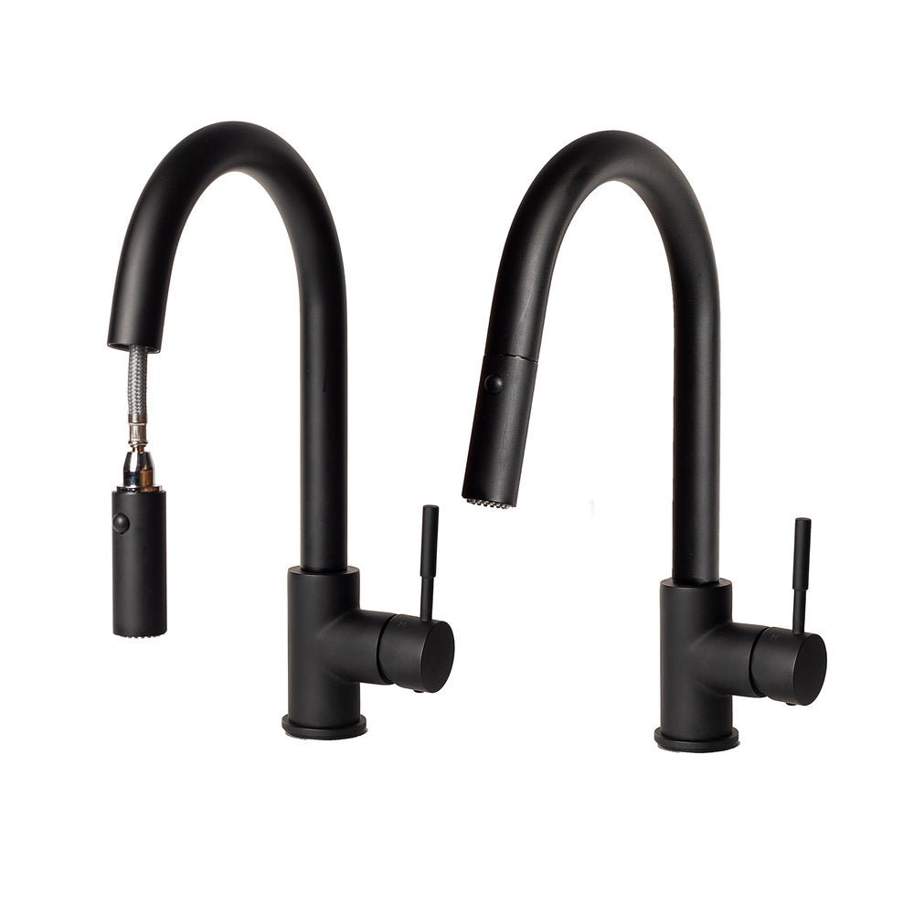 ZLINE Arthur Matte Black Kitchen Faucet