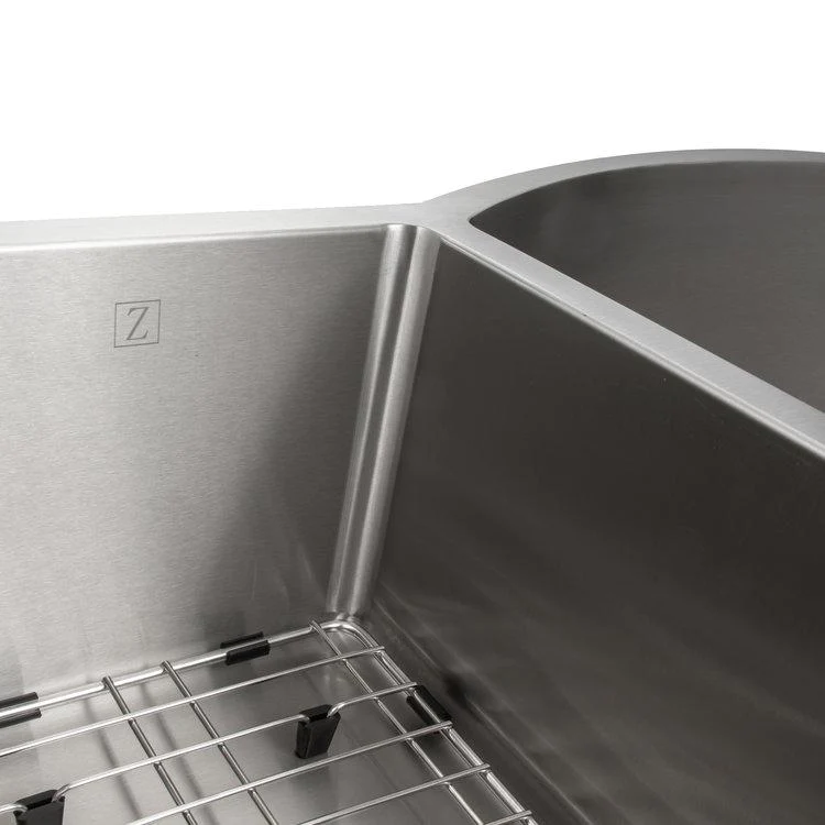 ZLINE Aspen 33" Undermount Double Bowl Sink in Stainless Steel