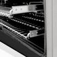 ZLINE Autograph Edition 24" 2.8 cu. ft. Range With Gas Stove and Gas Oven in DuraSnow Stainless Steel With White Matte Door and Matte Black Accents
