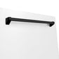 ZLINE Autograph Edition 24" White Matte 3rd Rack Top Control Tall Tub Dishwasher With Matte Black Handle