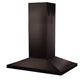 ZLINE BSGL2iN 30" Island Mount Range Hood in Black Stainless Steel