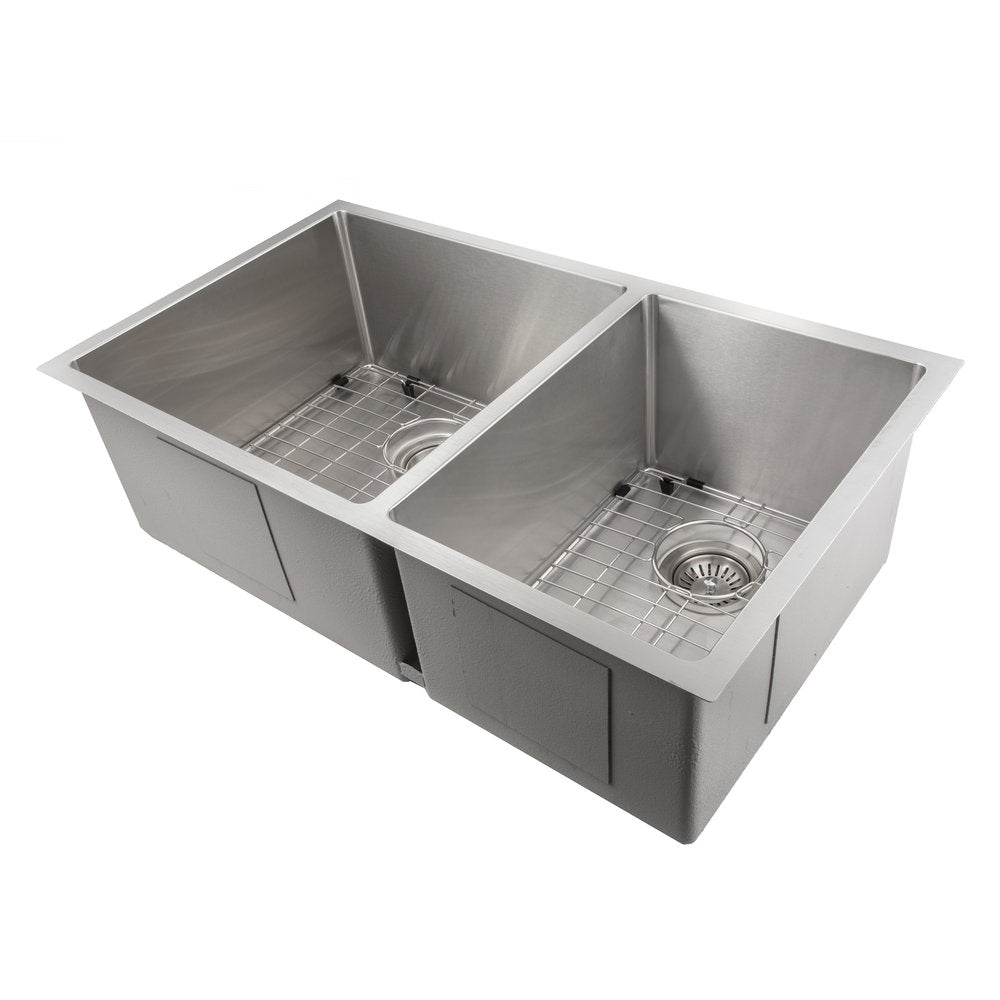 ZLINE Chamonix 33" Stainless Steel Undermount Double Bowl Sink