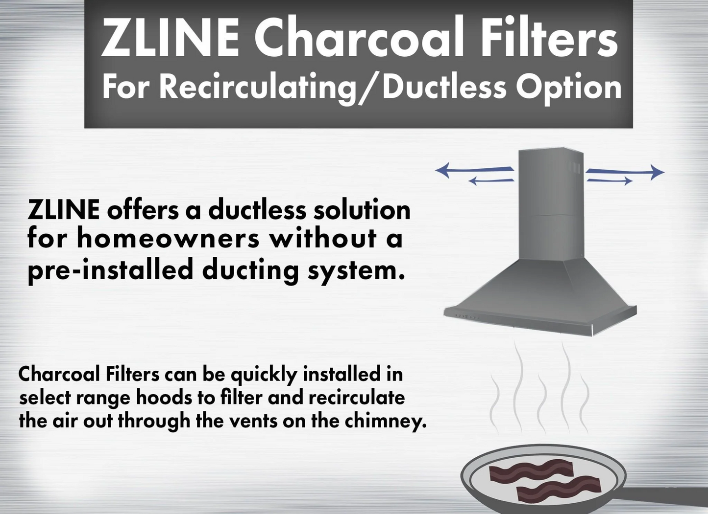 ZLINE Charcoal Filters (CF1)