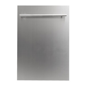 ZLINE Classic 18" Stainless Steel Top Control Dishwasher With Stainless Steel Tub and Modern Style Handle