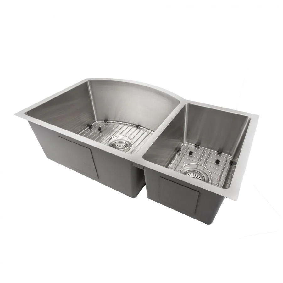 ZLINE Cortina 33" Stainless Steel Undermount Double Bowl Sink