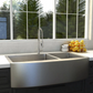 ZLINE Courchevel 36" Stainless Steel Farmhouse Undermount Double Bowl Sink