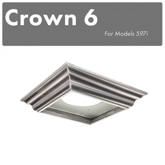 ZLINE Crown Molding #6 for Island Range Hood (CM6-597i)