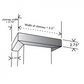 ZLINE Crown Molding Profile 1 for Wall Mount Range Hood (CM1-KB/KL2/KL3)