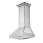 ZLINE Designer Series 30" Durasnow Stainless Steel Ducted Wall Mount Range Hood